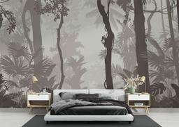 Brown Foggy Forest mockup 3