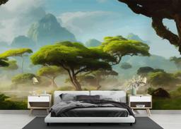 Daylight Tree Forest mockup 3