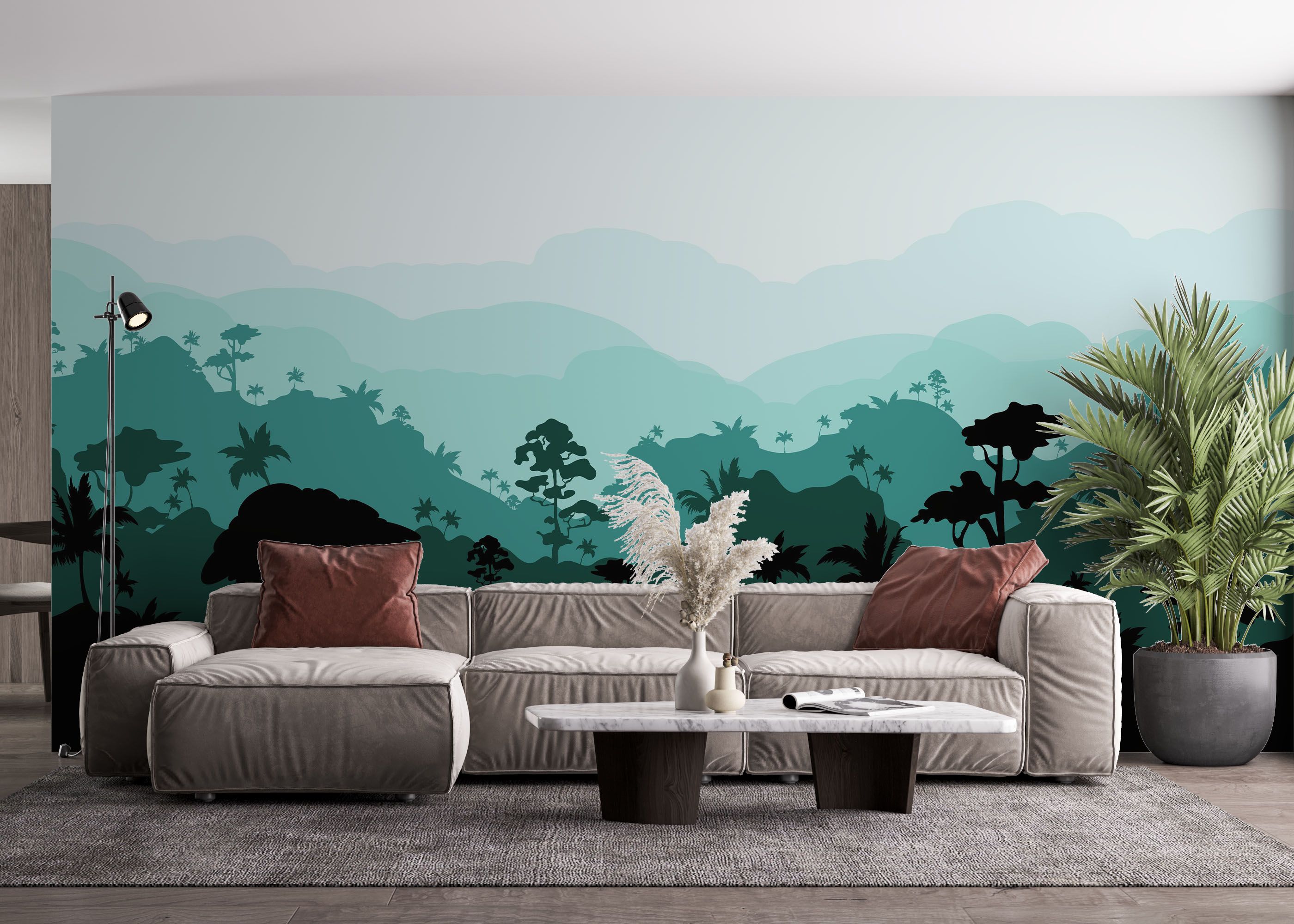 Black Green Forest mockup 4