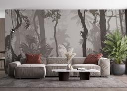 Brown Foggy Forest mockup 4