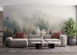 Cream Green Trees mockup 4