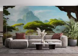 Daylight Tree Forest mockup 4