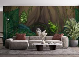 Forest Water Cartoon mockup 4