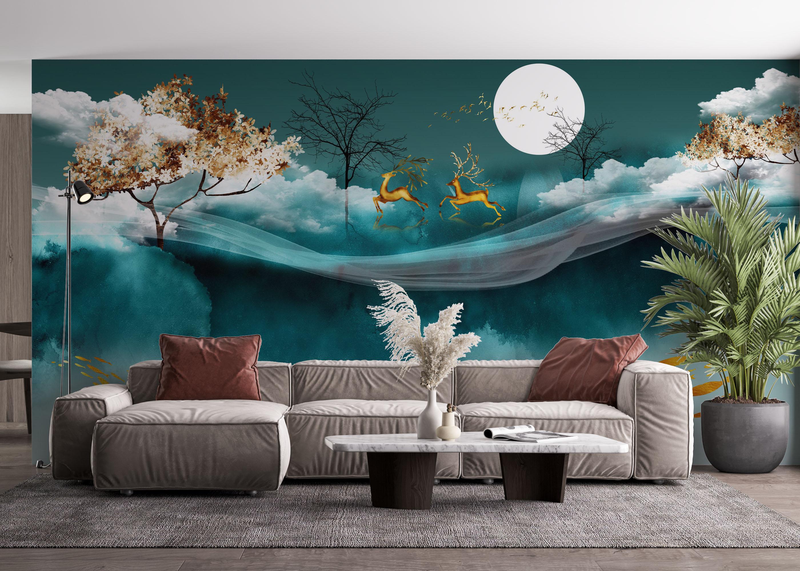 Fototapete Frozen Dream mockup 4