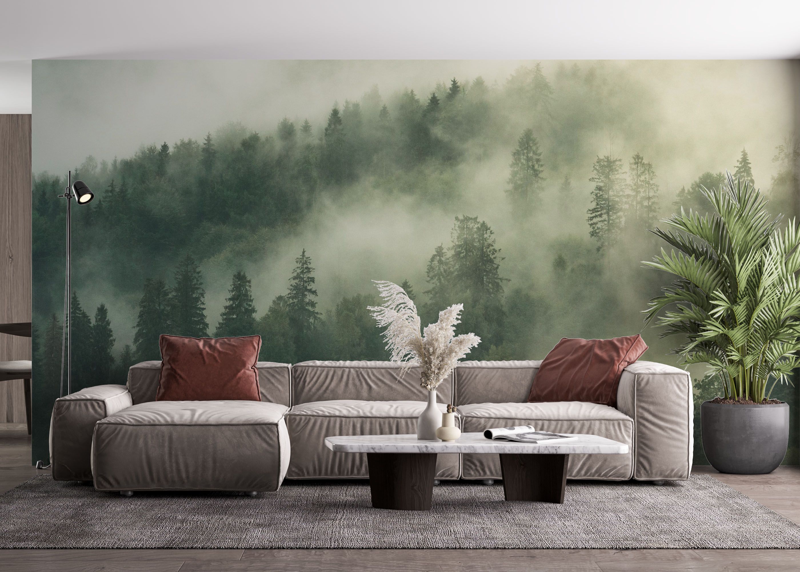Green Forest Fog mockup 4