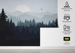 Blue Forest Mountain mockup 5
