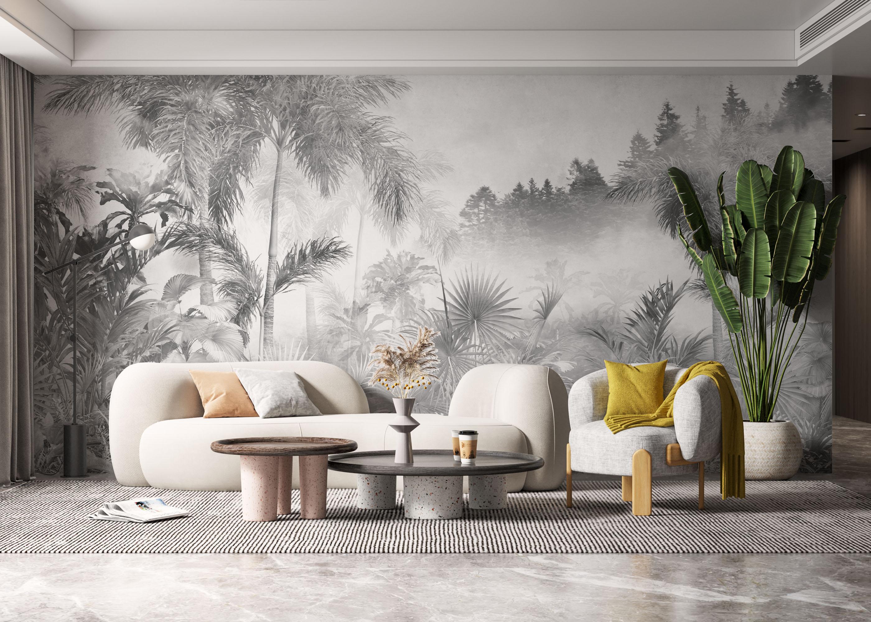 Fototapete Ash Forest mockup 6