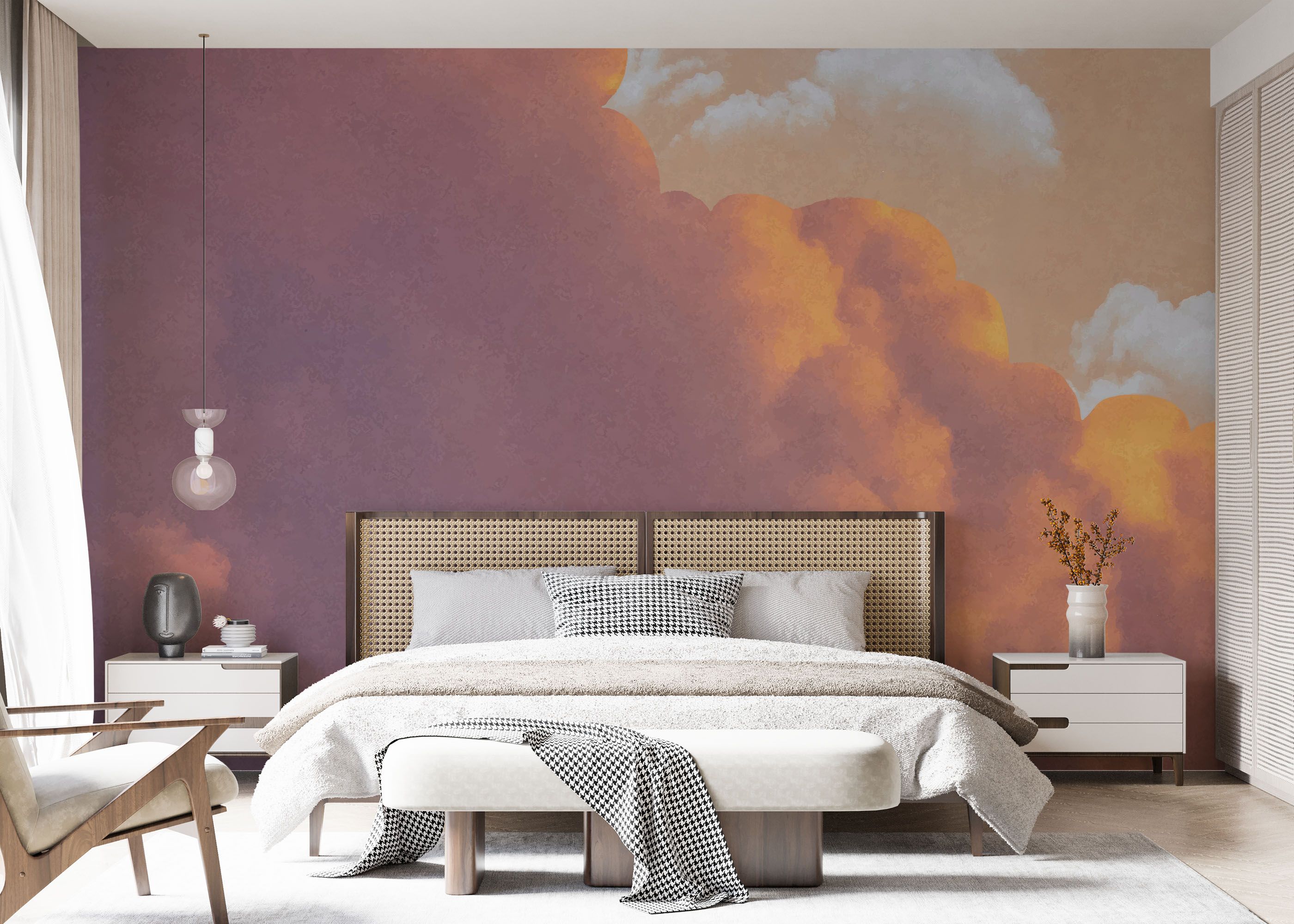 Orange Purple Cloud mockup 7