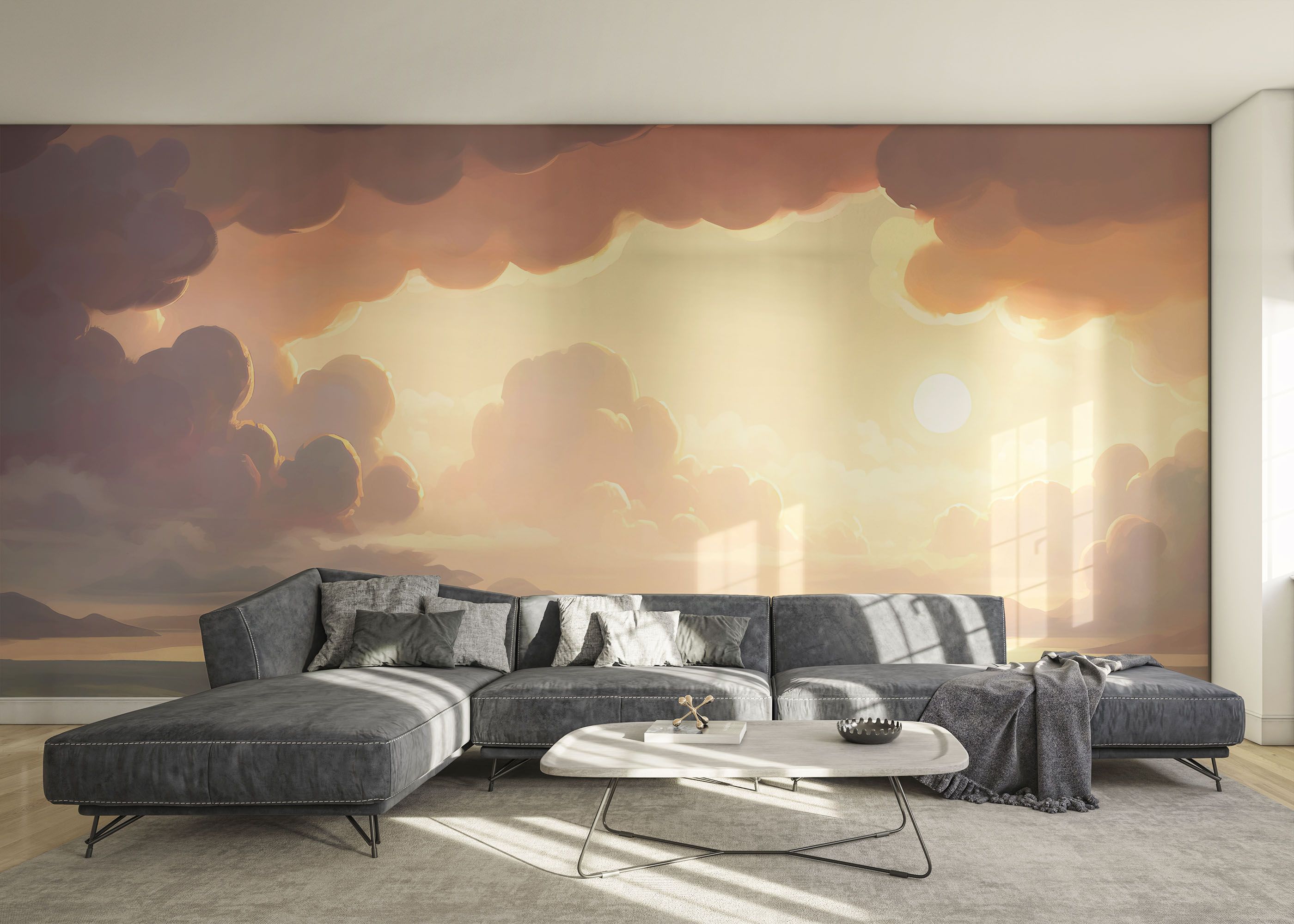 White Beautiful Cloud mockup 0