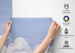 Cartoon Clouds Art mockup 2