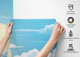 Sunny Day Clouds mockup 2