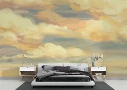 Yellow Cream Clouds mockup 3