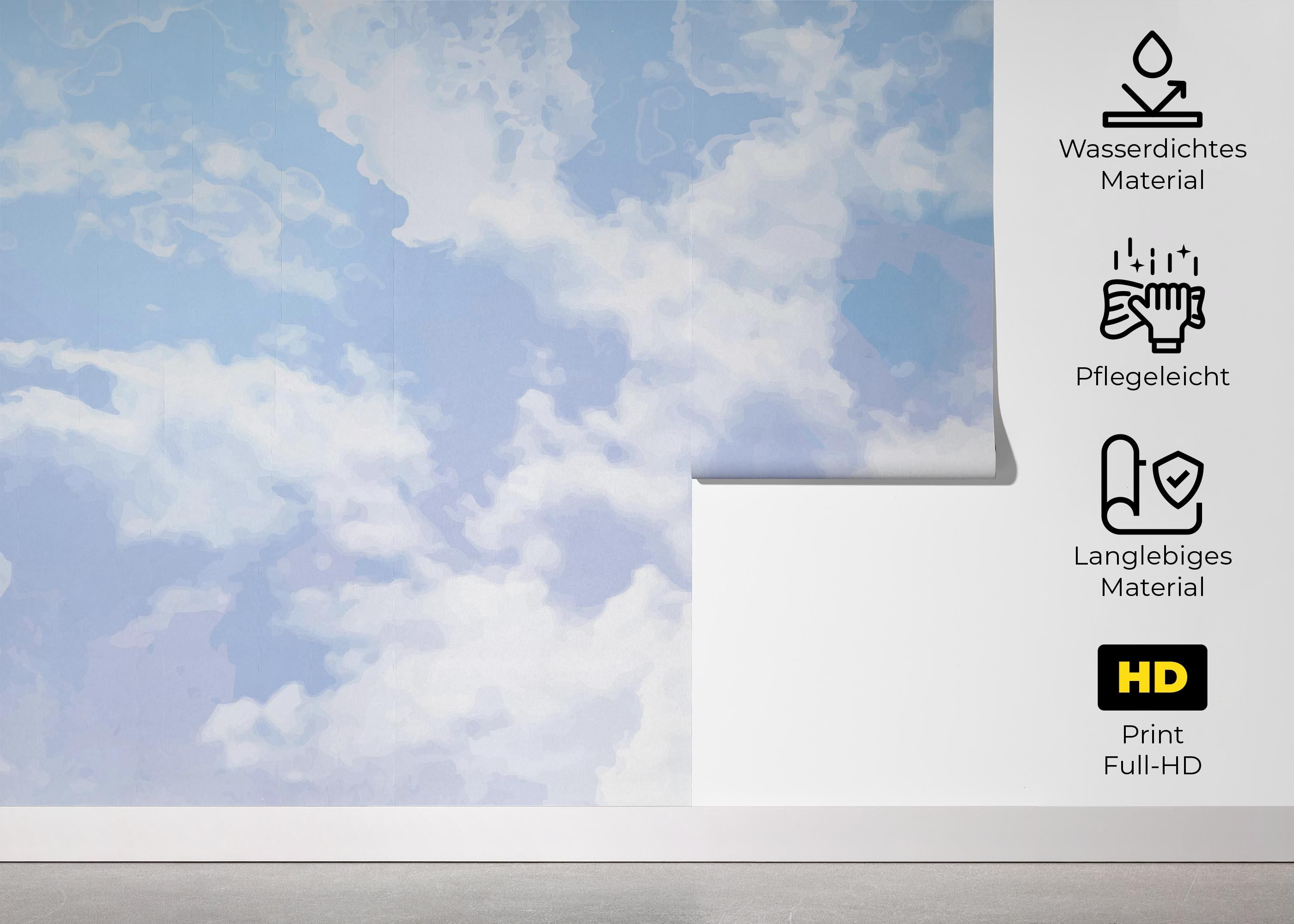 Angelic Clouds Art mockup 5