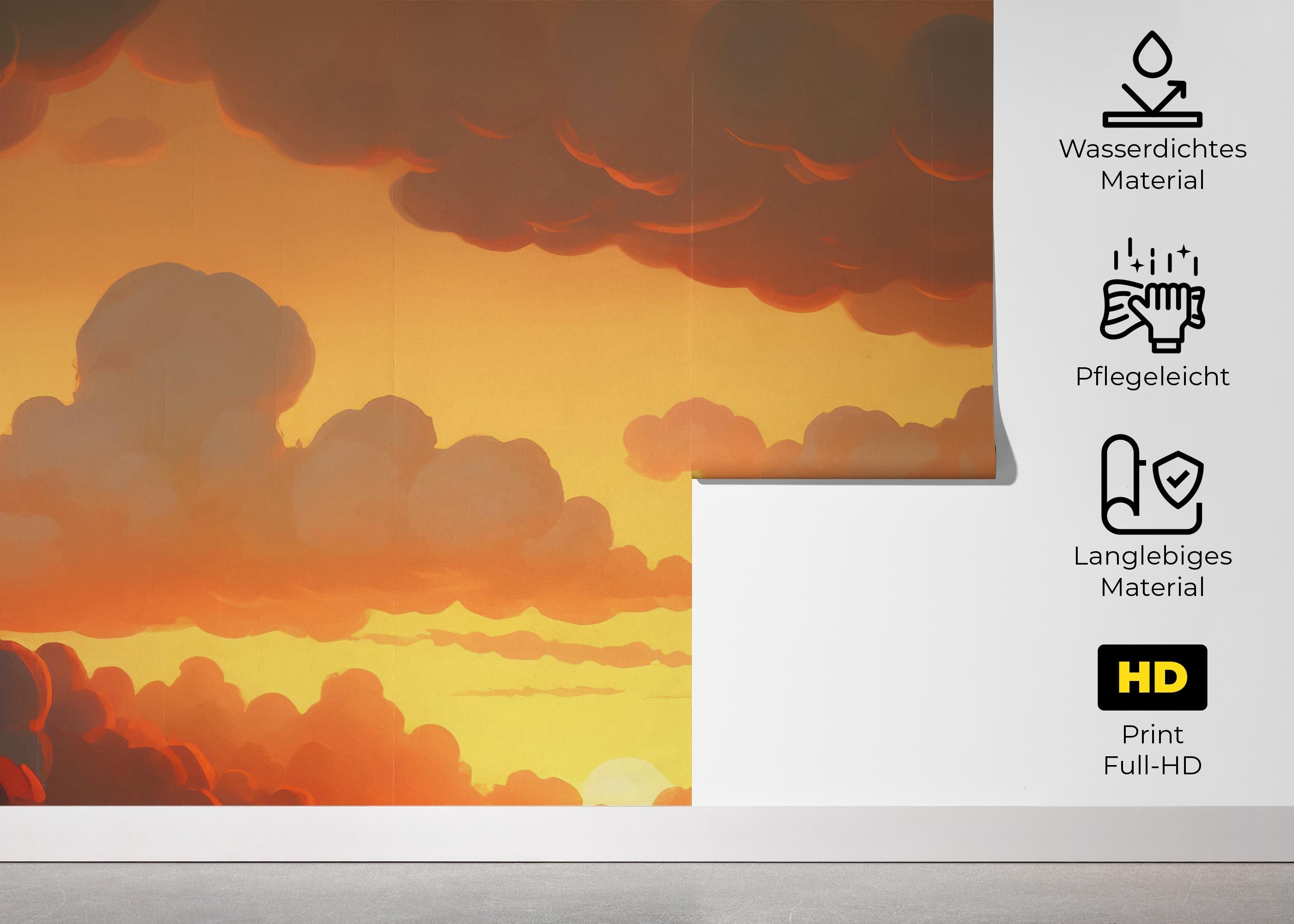 Orange Cloud Light mockup 5