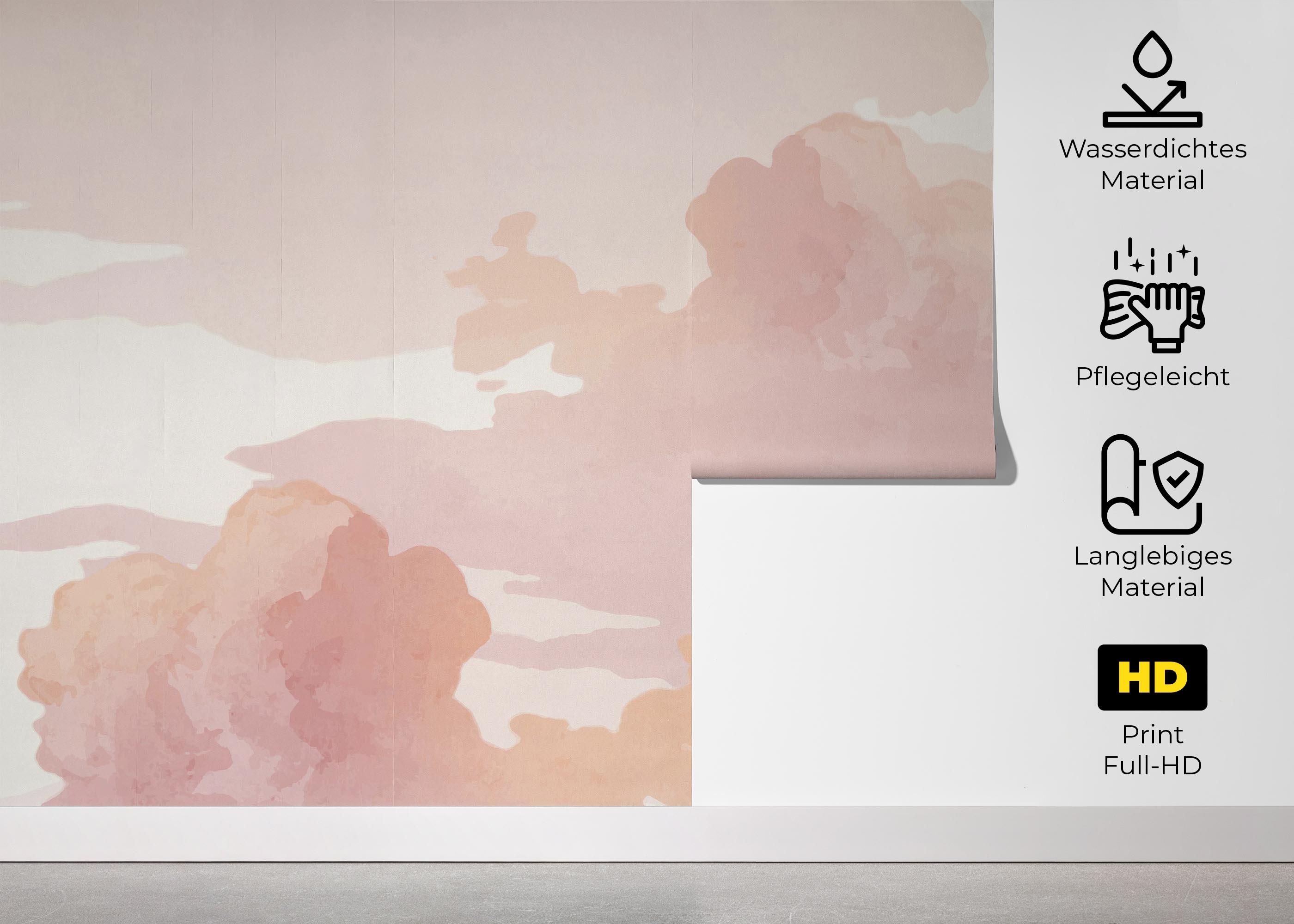Pink Cute Cloud mockup 5