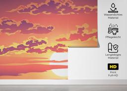 Purple Orange Cloud mockup 5