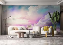 Watercolor Purple Sky mockup 6