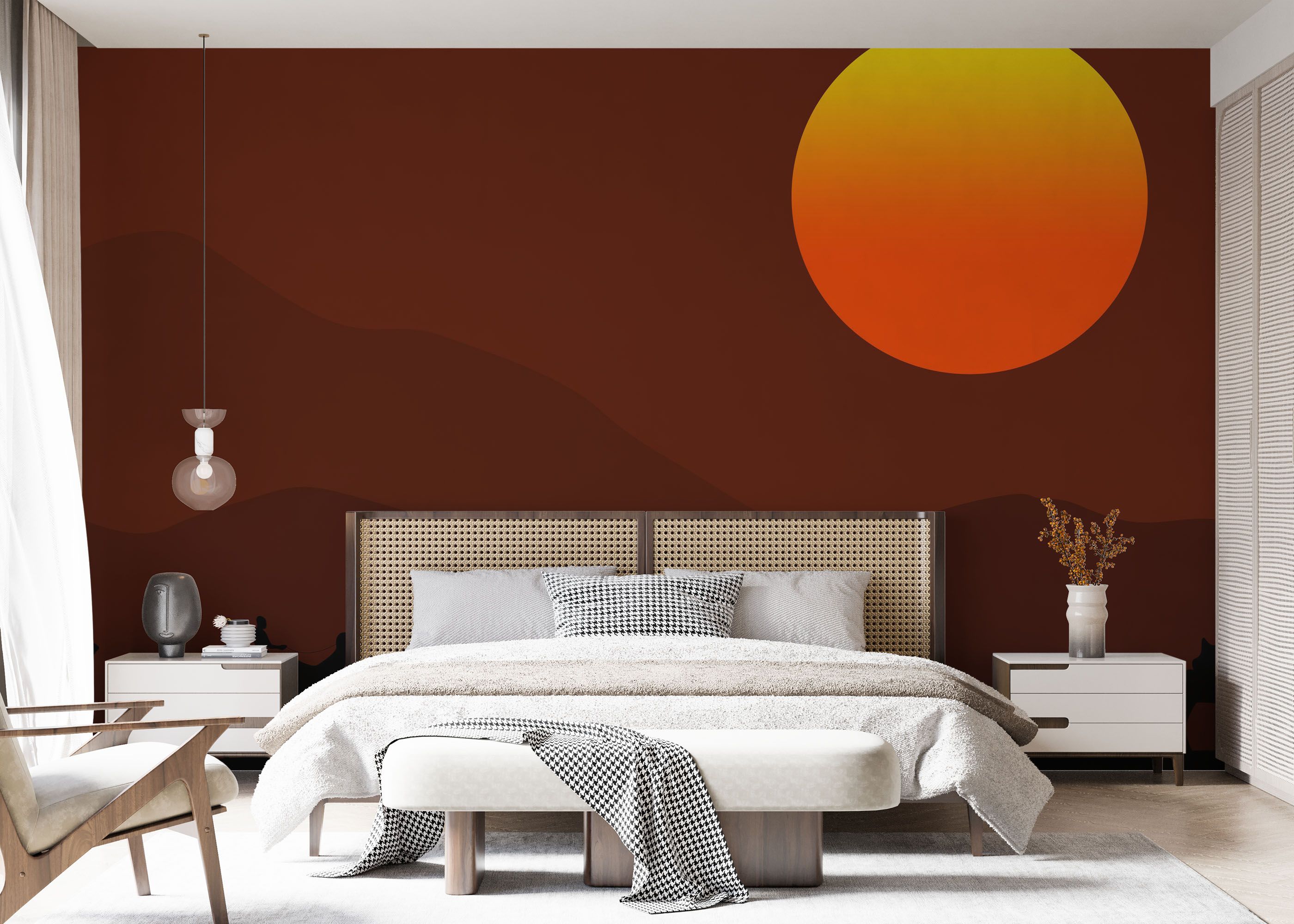 Desert Art Sunset mockup 7