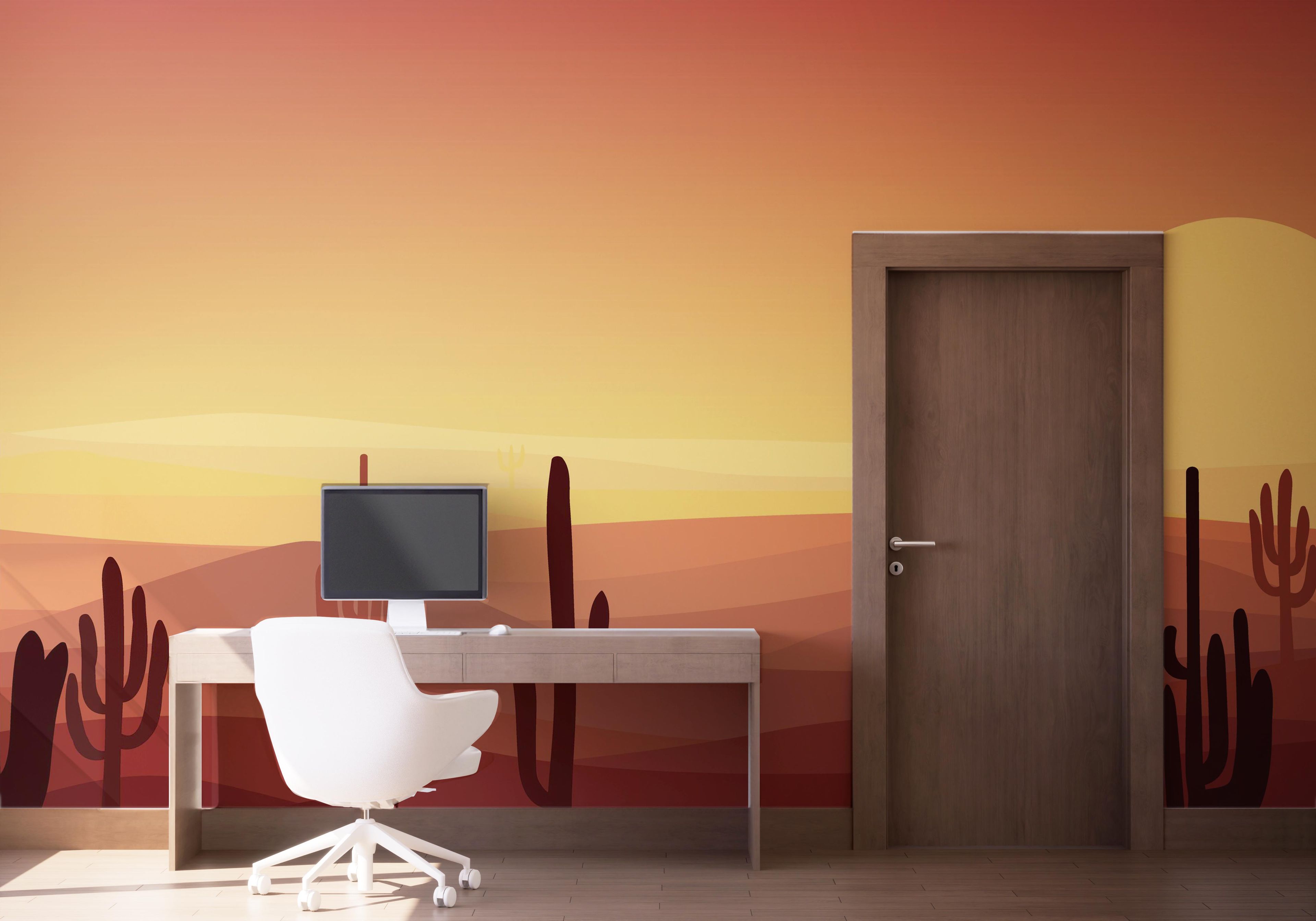 Cactus Desert Art mockup 1