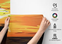 Car Sunset Desert mockup 2