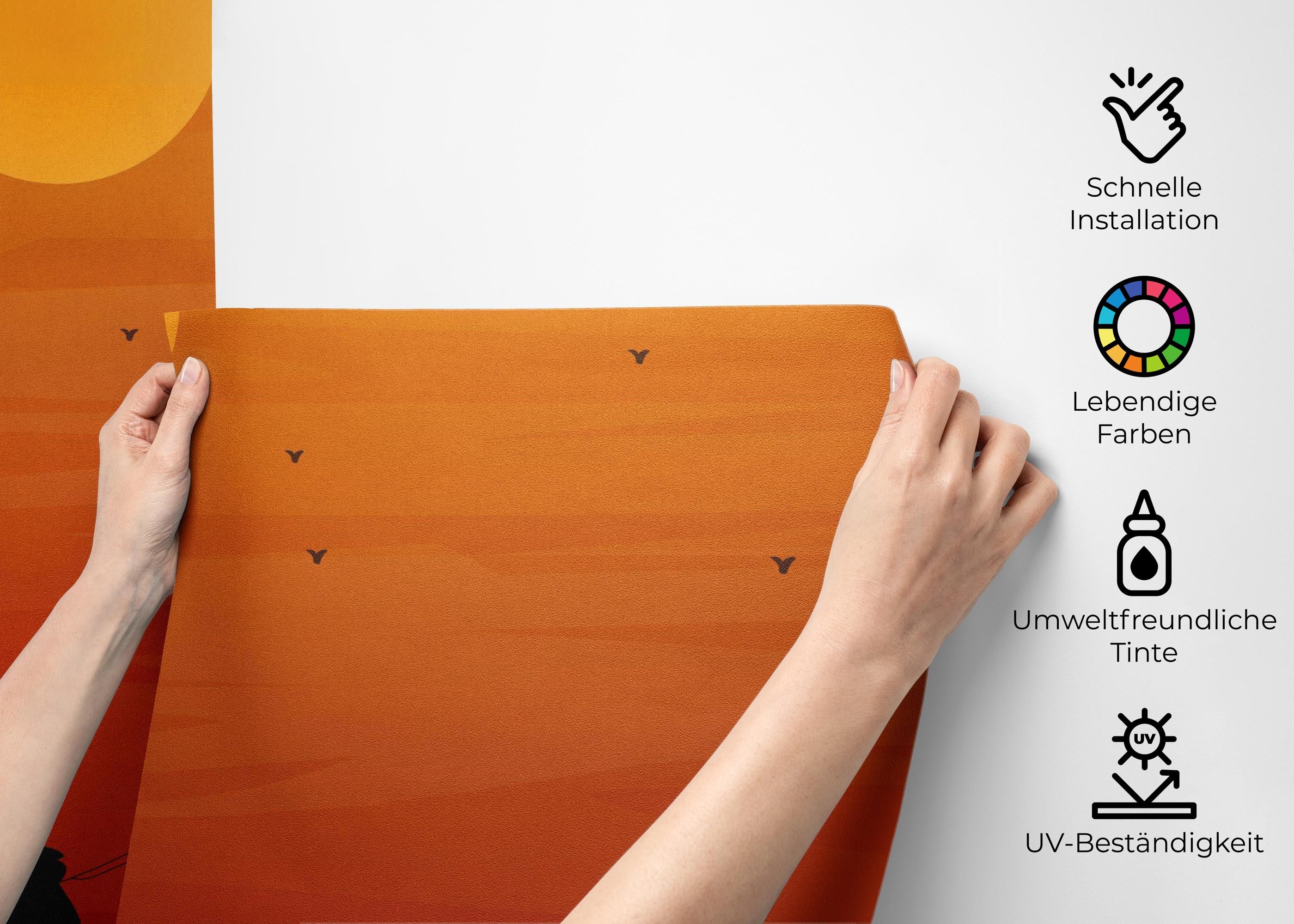 Red Sunset Desert mockup 2