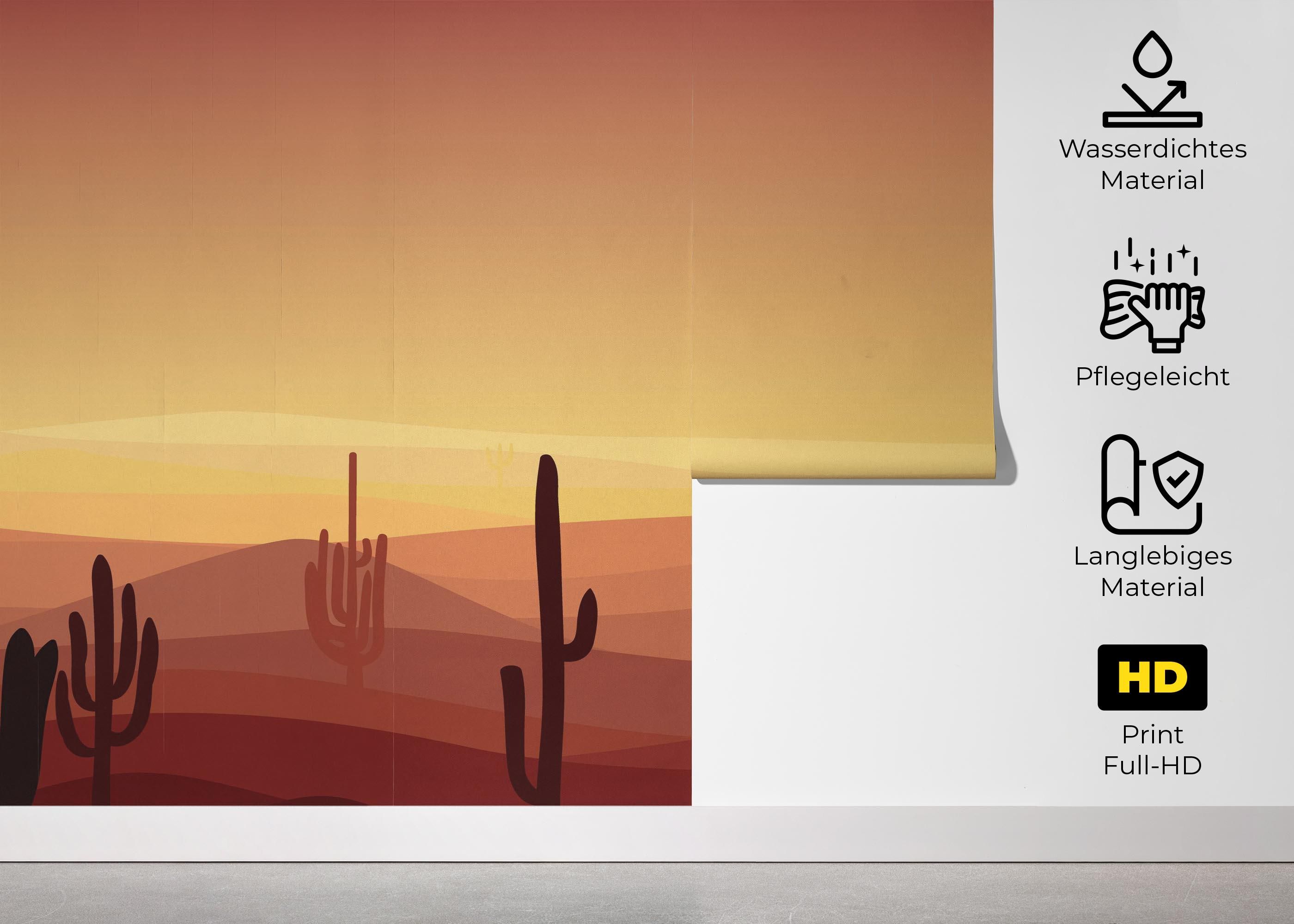 Cactus Desert Art mockup 5