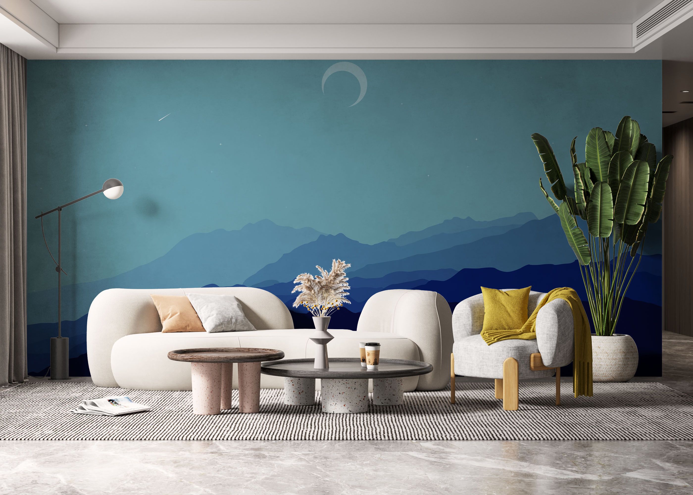 Blue Desert Moon mockup 6