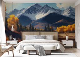 Mountain Autumn Tree mockup 7