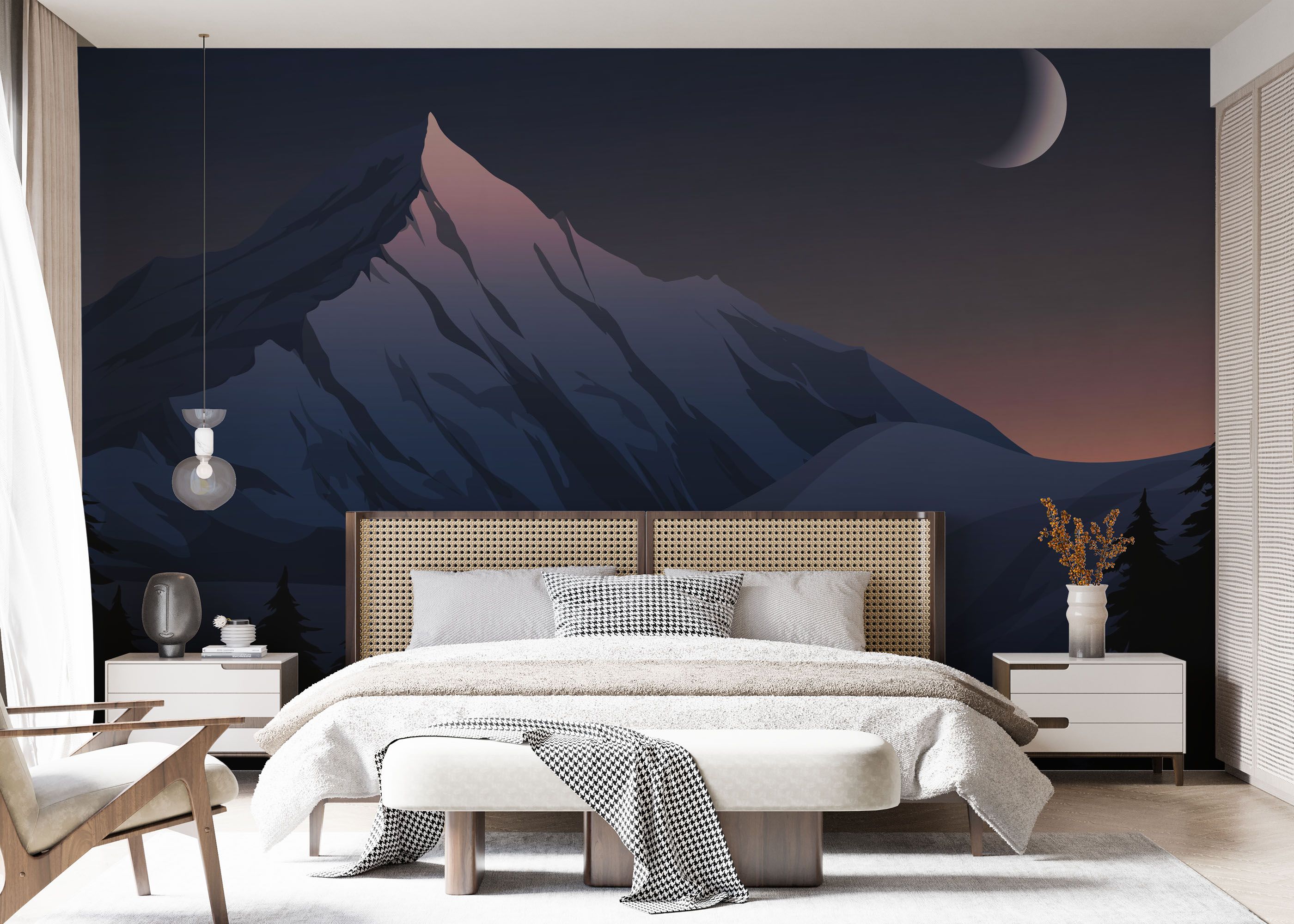 Mountain Calm Night mockup 7