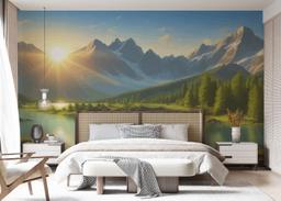 Mountain Lake View mockup 7
