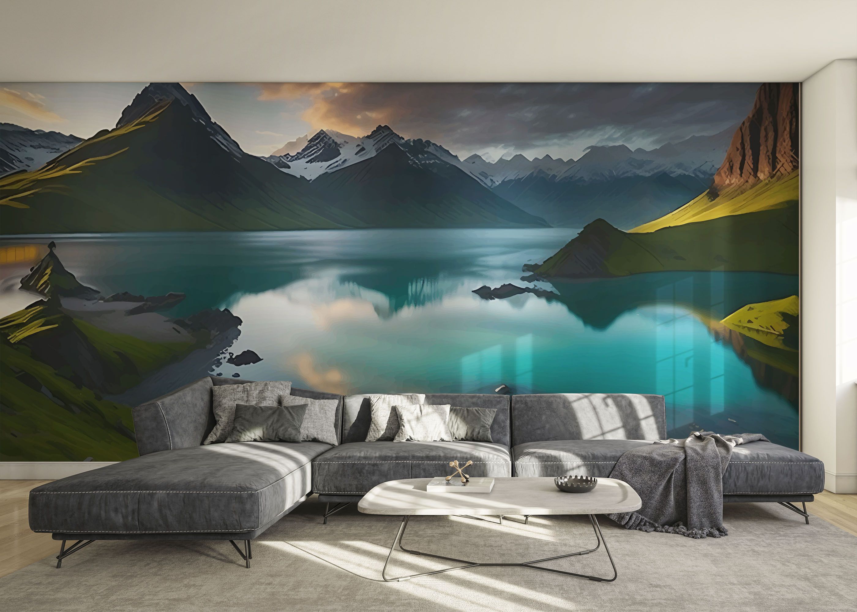 Mountain Blue Lake mockup 0