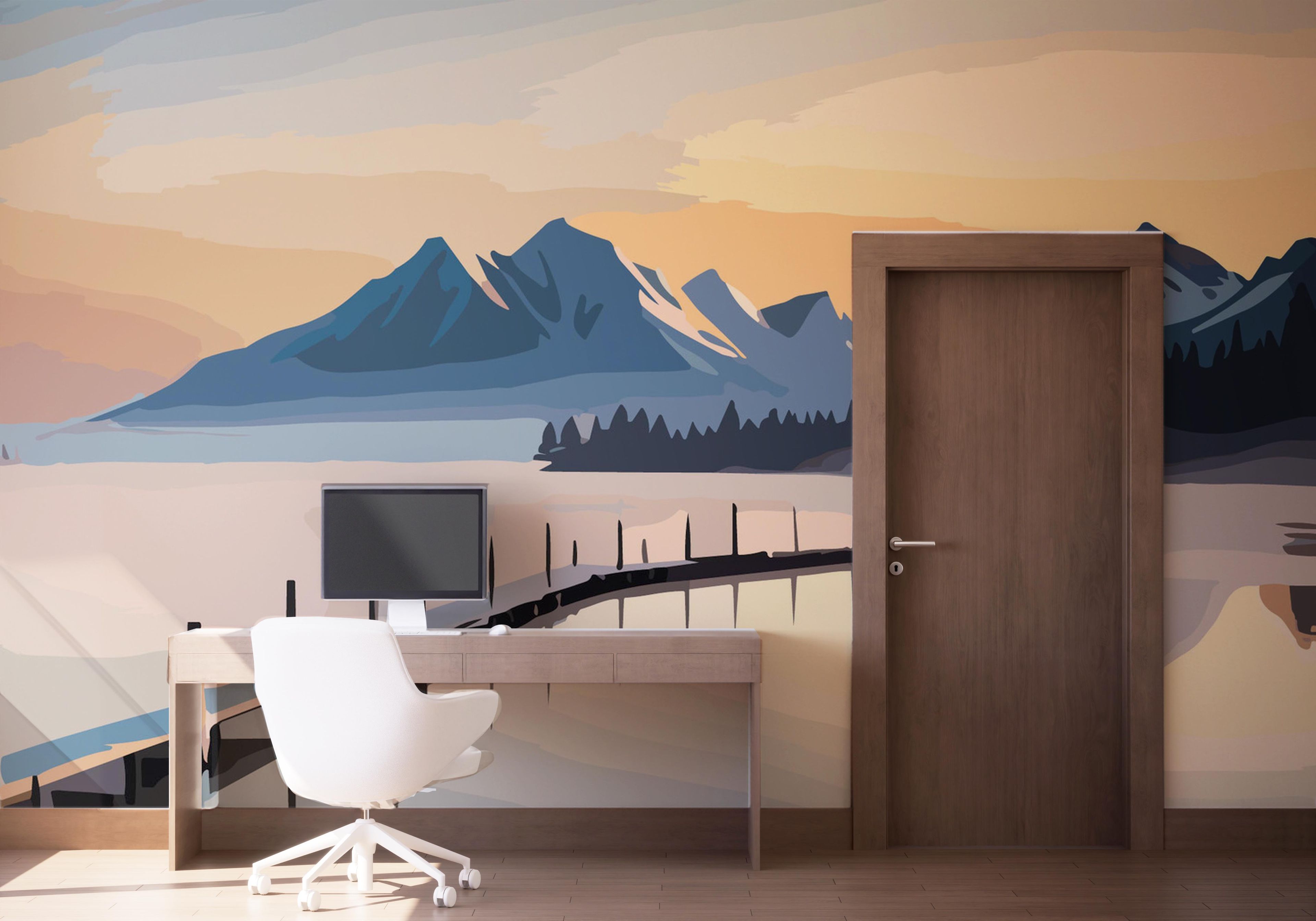 Mountain Bridge Art mockup 1