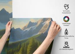 Mountain Lake View mockup 2