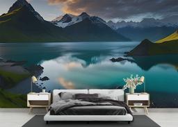 Mountain Blue Lake mockup 3