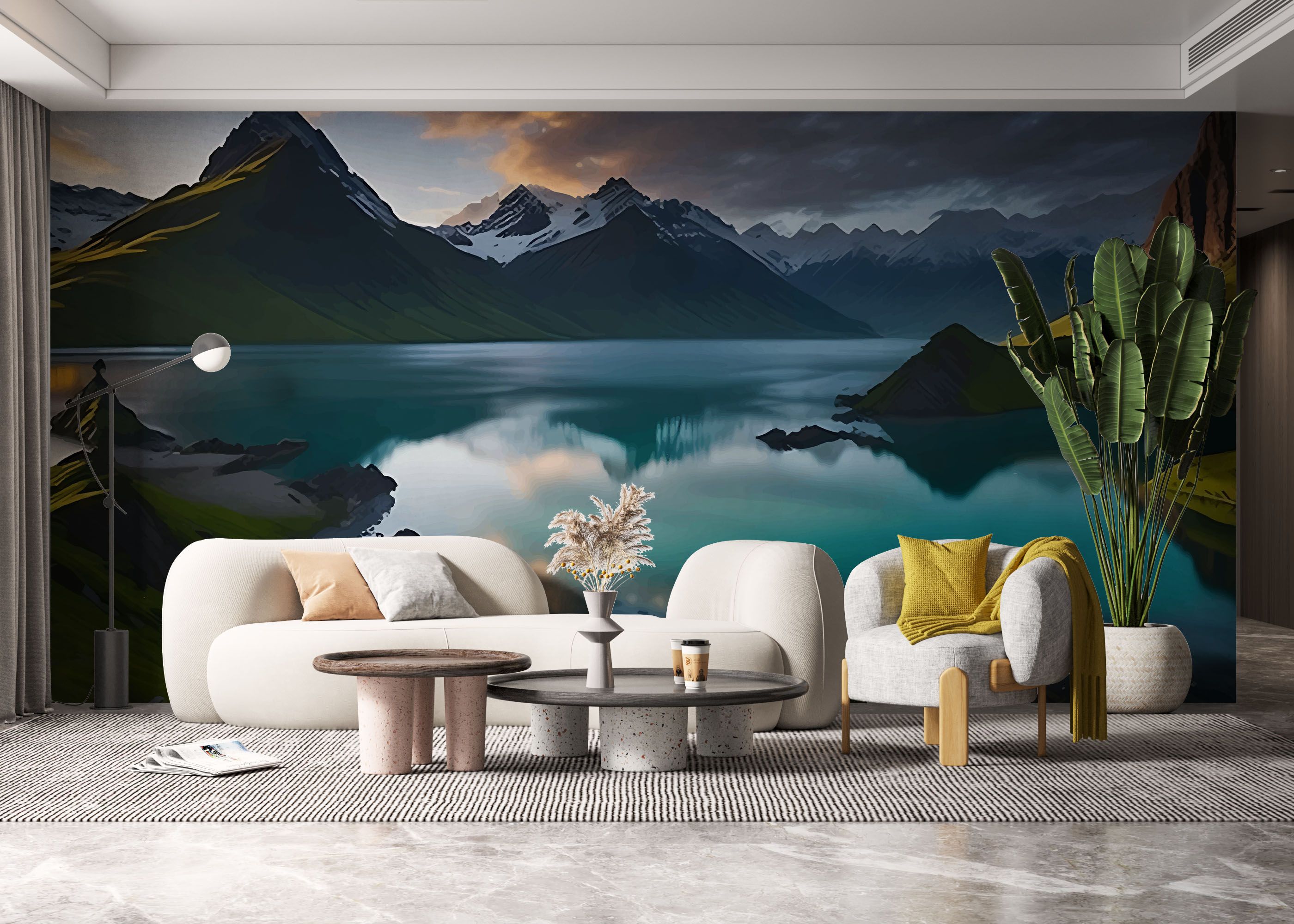 Mountain Blue Lake mockup 6