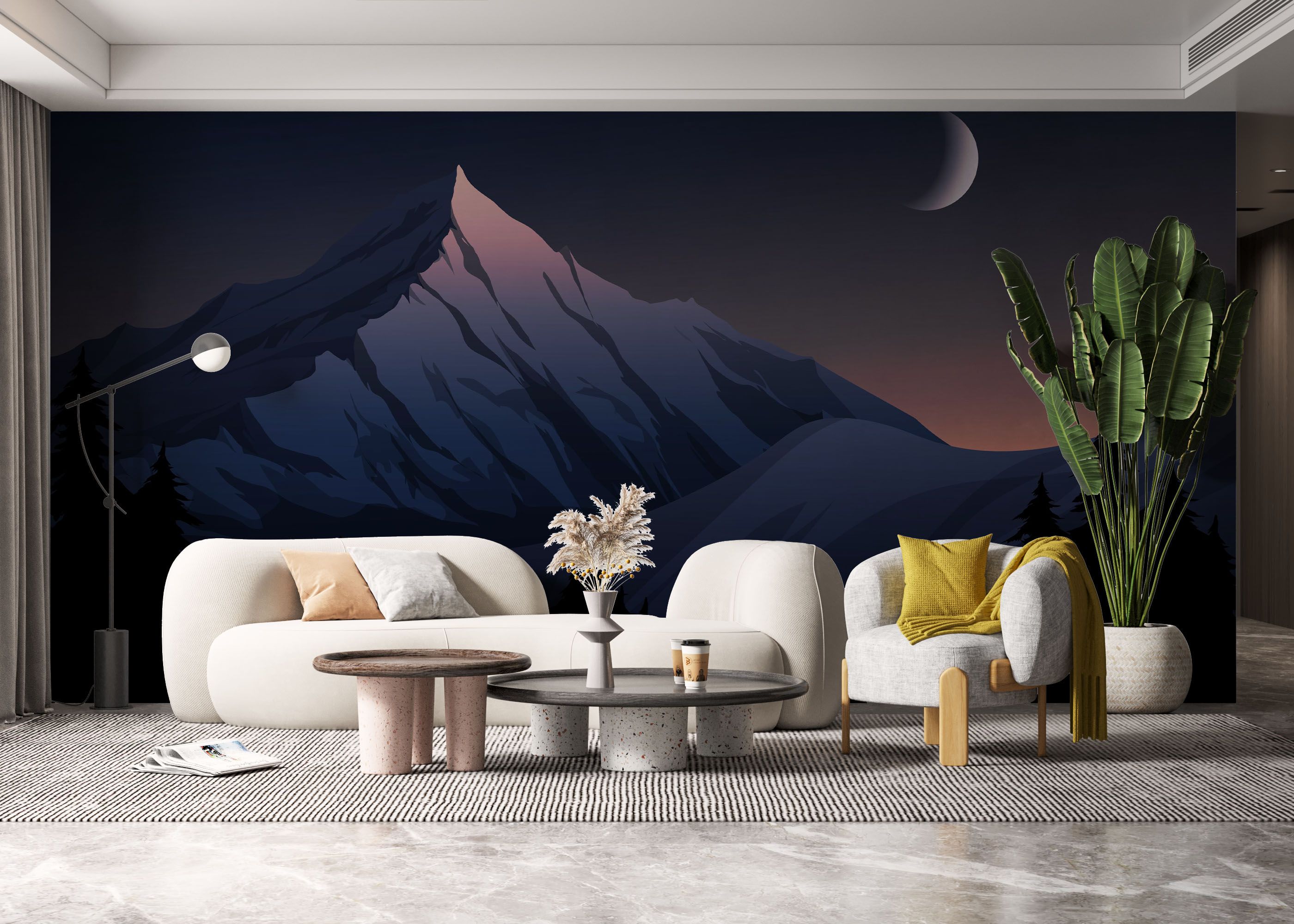 Mountain Calm Night mockup 6