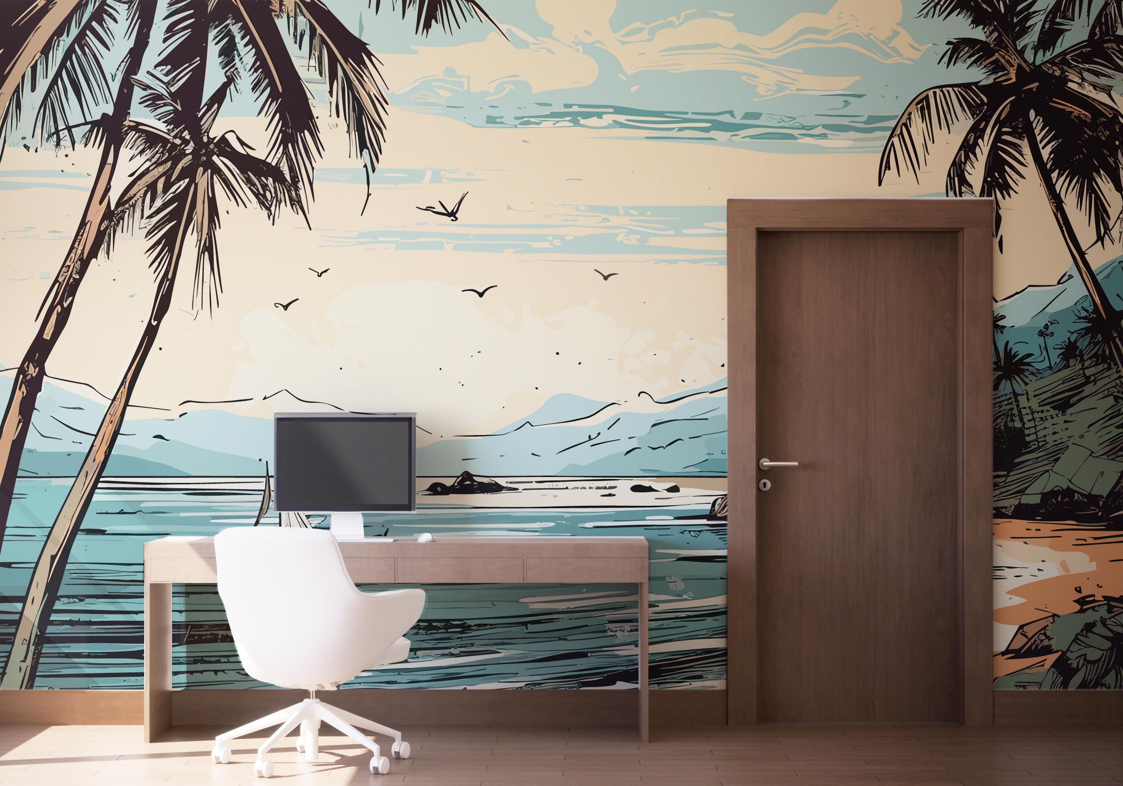 Black Line Beach mockup 1