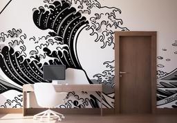 Black Line Wave mockup 1