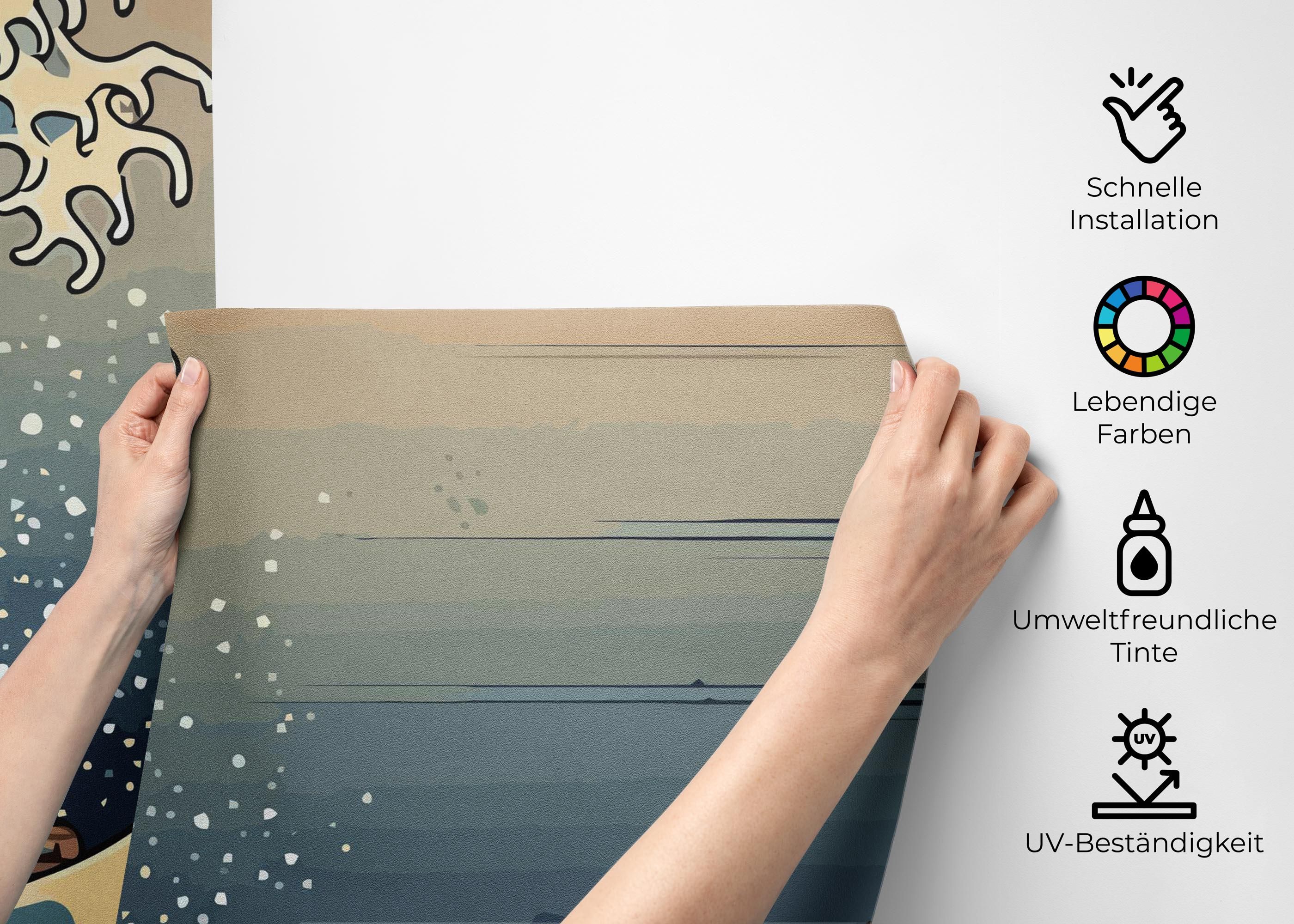 Brown Boat Wave mockup 2