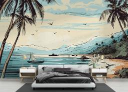 Black Line Beach mockup 3