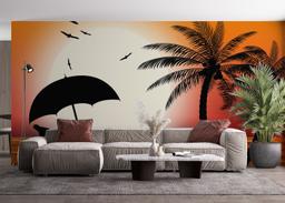 Beach Chair Sunset mockup 4