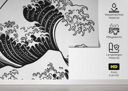 Black Line Wave mockup 5