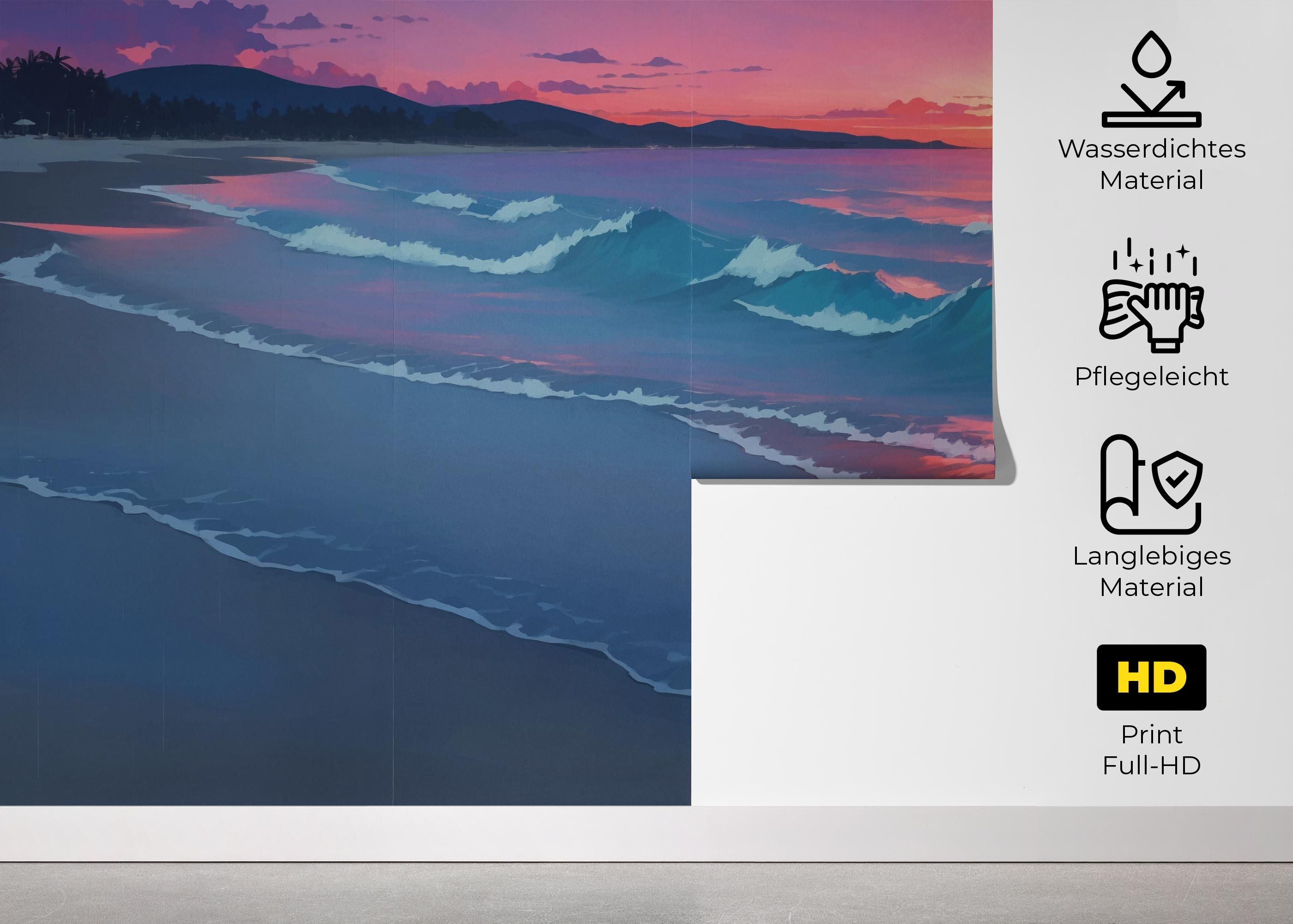 Purple Light Beach mockup 5