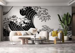 Black Line Wave mockup 6