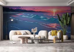 Purple Light Beach mockup 6