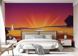 Purple Sunrise Boat mockup 7