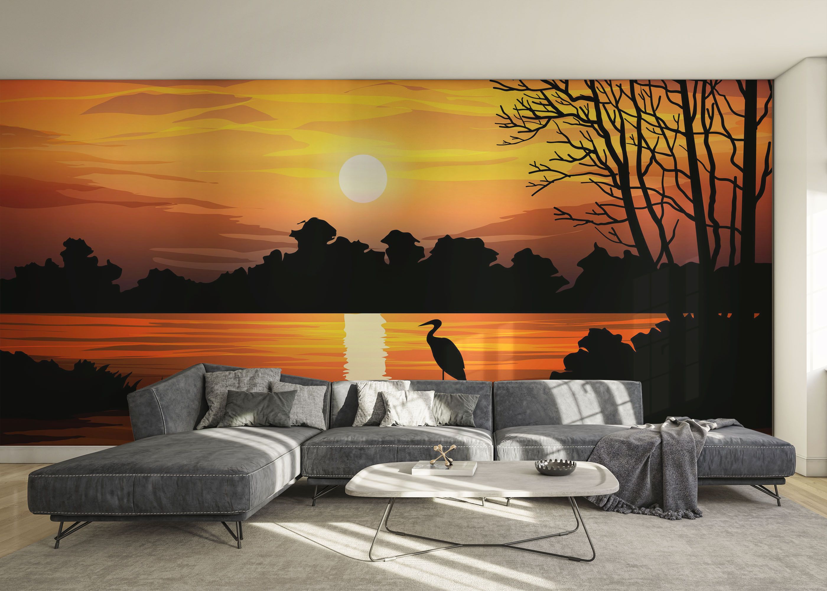 Sunset Land Bird mockup 0