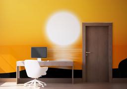 Buddha Sunset Art mockup 1