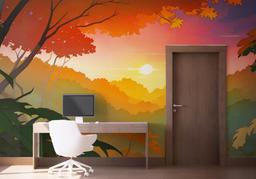 Sunset Autumn View mockup 1