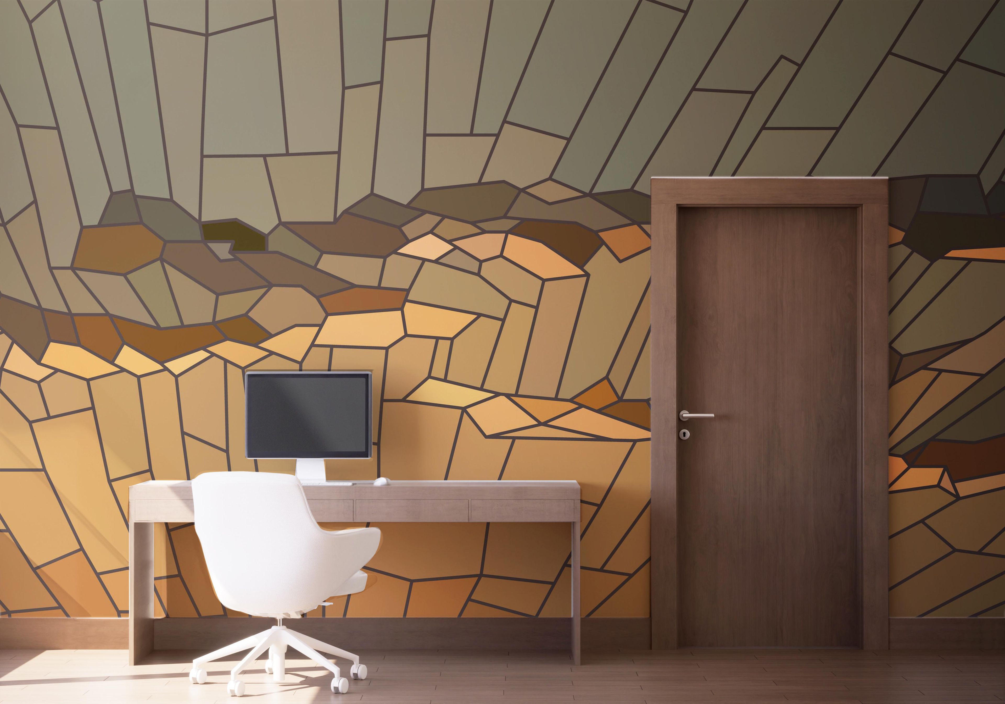 Sunset Glass Art mockup 1